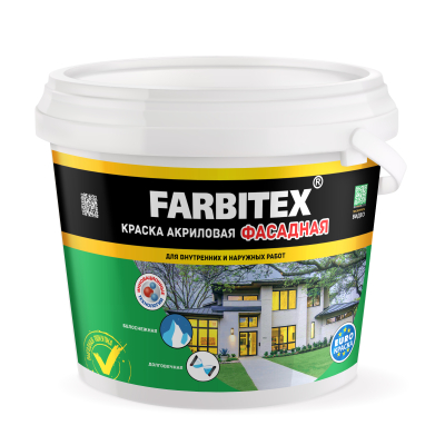 Краска фасадная FARBITEX 13 кг