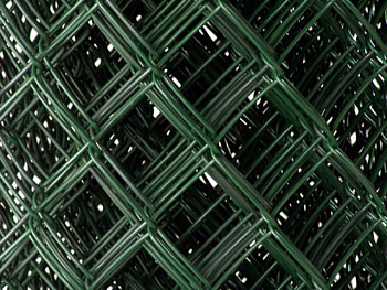 Сетка-рабица плетеная ПНД 2,0х10м / 55мм / 2,2мм зеленая