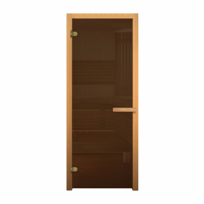 Дверь банная стекло 