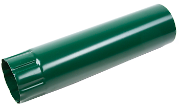 Труба круглая ф100 3000 мм ПЭ (Ral 6005 зеленый) ЭКО