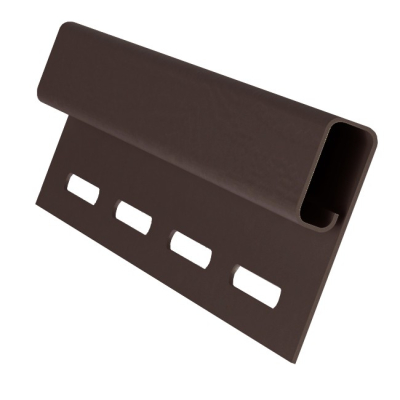 Планка финишная коричневая 3,00м Гранд Лайн (50 шт.уп)