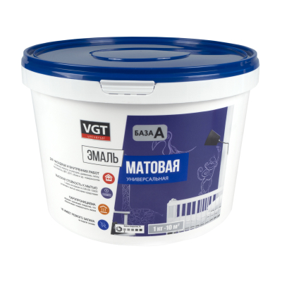 Эмаль универсальная матовая 15 кг ВД-АК-1179 ВГТ