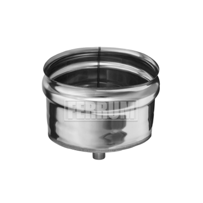 Конденсатоотвод для трубы (430/0,5 мм) Ф120 внеш. FERRUM