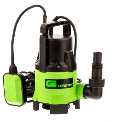 Насос дренажный для грязной воды СДН-650-35, 650Вт, напор 8м, 11000л/ч Сибртех