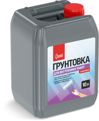 Грунтовка для внутренних работ 10 л Старатели