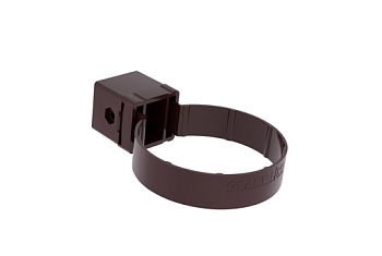 Хомут трубы ПВХ Kliker Premium шоколадный инд.упак.RAL 8017 Grand Line