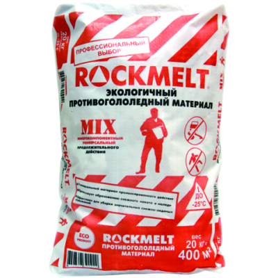 Антигололед ROCKMELT MIX 20кг Быстрого действия 50769