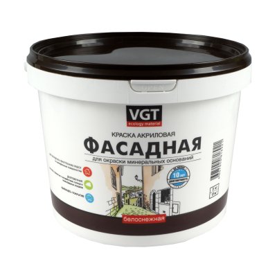 Краска фасадная  ВД-АК-1180 3 кг ВГТ