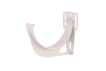 Кронштейн желоба Классика ПВХ 120 slider белый RAL 9003 Grand Line