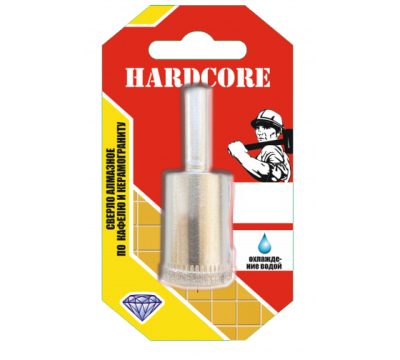 Сверло труб  алмазное по стеклу  и керамике D-12мм 