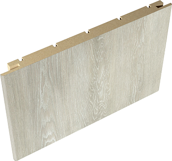 Дверной добор экошпон телескопический Дуб шале седой 100х10х2150 VELLDORIS 