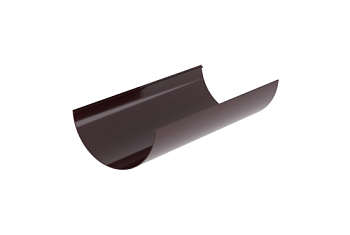 Желоб Классика ПВХ 120 3м шоколадный RAL 8017 Grand Line