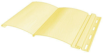 Сайдинг Блок-Хаус (0,232 х 3,66) S=0.85 м2 шампань FineBer (12 шт.уп)