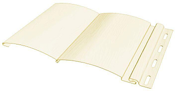 Сайдинг Блок-Хаус (0,232 х 3,66) S=0.85 м2 слоновая кость FineBer (12 шт.уп)