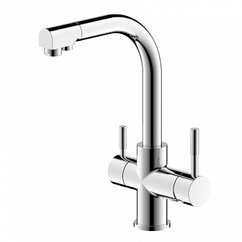 Смеситель для кухни BRAVAT Palace с подключением к фильтру питьевой воды арт.F729261CP-RUS