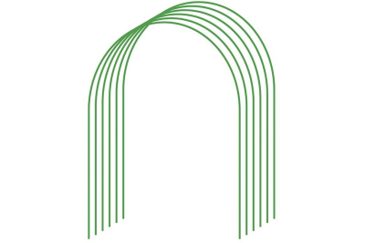 Парниковые дуги 4м металл в ПВХ (6шт в комплекте)