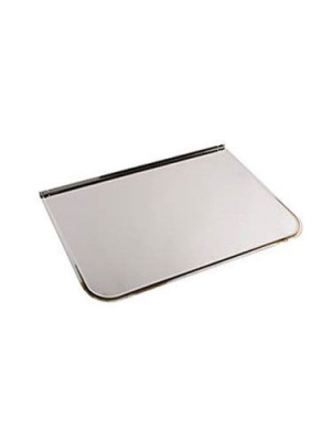 Лист предтопочный 1000х600 мм зерк. нерж. 0,5мм