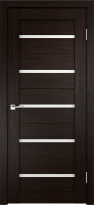 Дверь DUPLEX со стеклом Венге (600*2000) VELLDORIS